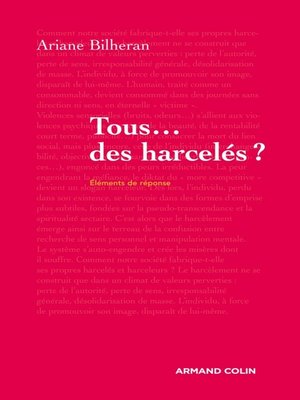 cover image of Tous... des harcelés ?